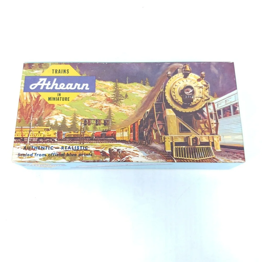 Athearn HO Scale Pennsylvania Railroad 50Ft Sgl Dr Box Car 5059 PRR 118489 Brown